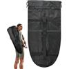 Genérico Borsa portaoggetti per letto elastico pieghevole, borsa organizer da viaggio per trampolino pieghevole, trasportatore con coulisse e tasca interna con cerniera, entrambi i sessi amanti del fitness