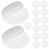 FRCOLOR 15 Pezzi Toppe Riparazione Autoadesive in PVC per Gonfiabili e Piscine, Kit Ripara Perdite per Impieghi Domestici e Outdoor, Patch Riparazione Barche Gonfiabili