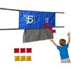 Generic Rete da lancio a sacco | Giochi interattivi di lancio a trampolino - Ganciamento del trampolino per bambini ragazzi praticano prato giardino cortile