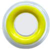Deskium Corda da tennis in nylon, 16 G, 1,35 mm, 200 m, bobina multifilamento, tensione stabile, assorbimento degli urti, prestazioni efficienti, giallo fluorescente