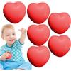 Gungtj Allenatore di resistenza della maniglia a mano, rinforzo della maniglia - Esercizi a forma di cuore 6x,Attrezzature per il fitness portatile PU per l'allenamento in