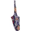 Nuyhgtr Yoga Mat Bag, Long Strap Shoulder Carrier, Stylish Pilates Gym with Pockets, Canvas Yoga Mat Holder for Fitness Supplies, 0,24 x 0,31 pollici, nero, multicolore