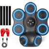 Jradse Music Boxing Machine, Pungiball Elettrico con Bluetooth&Schermo LED, 9 velocità Regolabili,11 modalità di Allenamento, Pad da Pugilato a Parete, Attrezzatura Fitness Intelligente per Adulti e Bambini