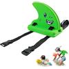 Generico Pinne di squalo da nuoto per bambini, Pinne di squalo da nuoto,Dispositivo per il per bambini con forma di pinna - Galleggianti per il con cinghie, galleggianti per l'allenamento del