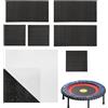 Générique Kit Riparazione Trampolino - Patch per Trampolino per Fori | Forniture Sportive Resistenti ad Alta Temperatura, Set di Riparazione per Uso Interno ed Esterno