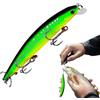 kivrimlarv Crank Baits,Realistica Artificiale Resistente agli Urti - Crank Bait da Nuoto,Per Aree Esterne di Acqua Salata Fiumi Laghi Bacini Marini Scogliera