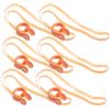 NESTINGHO Tappanaso Accessorio Nuoto Cinturino e Silicone per Elastico con in 6 Unitá Resistente Comfort Adulti per Piscina e Allenamento