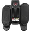 WAFOHSR Mini Macchina Ellittica Elettrica Nera Sotto La Scrivania Con Telecomando Attrezzatura For Fitness Regolabile A 5 Velocità For L'home Office Funzionamento Silenzioso
