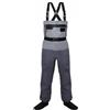 MFWHEFJ Waders Pesca Pantaloni da trampoliere da pesca a mosca, durevoli, traspiranti, impermeabili, a 5 strati, for uomini e donne(M)