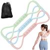 Générique Bande fitness - Cintura di allenamento 25 x 8 x 4 cm, tenditore in | Toner muscolare portatile, dimagrante il corpo, presente per viaggi all'aperto, hotel, , giardino, lavoro, bur