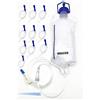 MTSXDYT Kit per clistere riutilizzabile per uso domestico, kit con sacca per clistere da 1200 ml per la pulizia del colon, kit per la pulizia del corpo con sacca per irrigazione intestinale, include tubo in s
