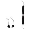 Generic Spatole for resina dentale, riempitivo in resina, kit for restauro estetico, manico in silicone for coltello in resina, comò in plastica, strumento odontoiatrico(7pcs CT1-CT7)