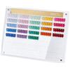 NBEADS 1 set di Espositori per Smalti, set di 240 tip in Acrilico con Cartella Colori e Kit campioni per la Selezione in Salone, include tip adesivi e nastro adesivo