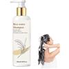 Hppsctink Shampoo al riso, 100ml Shampoo anticaduta al riso, Detergente per Capelli, Nutrire le Radici dei Capelli, shampoo