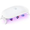 Diheohg Luce UV per Resina, Lampada UV Pieghevole in Resina, Lampada UV Portatile e A Polimerizzazione Rapida Ad Alta Potenza, Forniture per Stampi in Resina UV Durevole Facile Installazione