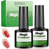 Nacerlary 10m*2 Remover Solvente Per Smalto Semipermanente, Nail Polish Remover, Professionale Remove & Gel NäGel Entfernen, Remove Facilmente E Rapidamente In 3-5 Minuti