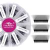FADVAN Extension Ciglia Finte Professionale 500pcs - Premade Fans Bouquet Lashes 24D C Curl - Ciglia Volume Russo Promade (0,07 Mm, Mix 8-13 Mm)