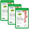 CGBOOM Maschera per piedi, 3 paia di calzini per calli, maschera esfoliante efficace per la cura dei piedi, calzini per la rimozione della calli e della pelle morta, maschera esfoliante per uomini e donne