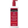 Neutrogena Formula Norvegese Lozione Corpo CICA Riparazione Intensa, Crema corpo riparatrice per 72h di nutrimento, Crema idratante corpo con 10% Glicerina, Crema corpo idratante pelle secca, 250 ml