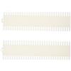 BELLIFFY 2pezzi Tavolo Espositore Unghie Art Con Colori Per Smalti Kit Beige Per Pratica Nail Art Consigliato Per Onicotecniche e Appassionati