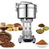 LEJIEYIN Mulino elettrico 750g Mulino elettrico in acciaio inox Graingrinder e motore commerciale macinare pietra grano con 2000W 25000 rpm per noci/grano con protezione da sovraccarico