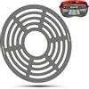 STYYL Teglia da forno/griglia (2° livello) adatta per forno OMNIA® in acciaio inox, piastra supplementare, griglia da forno, griglia in acciaio inox, 2 ripiani