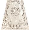 rugsx Tappeto ALLURE 1961 Tappeto moderno con cornice ornamentale in Crema/Oro - Elegante e glamour per soggiorno e camera da letto - 80x150 cm