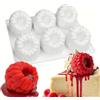 Generico Stampo per frutta realistica in silicone, stampi in 3D per dolci, pasticceria e decorazioni (LAMPONE/MORA)