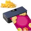 Generico Sigillatore per Sacchetti Sottovuoto - Conservazione Alimenti con Display Digitale Magnetico - Sigillatore Elettrico Portatile per Alimenti - per Patatine Caramelle Frutta Verdura Pasti, Casa Cucina V