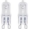 ShuoHui Lampadina alogena G9 per forno a microonde, 230 V, 25 W (2)