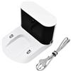 Generico Compatibile con Roborock, base di ricarica for parti riparazione dell'aspirapolvere robot S50 S51 S55 S5 MAX S6 S6MaxV(With Charging Cable)