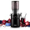 Fretta Estrattore frutta e verdura, apertura 108MM e capacità di 1L estrattore di succo, 200W centrifuga Lenta, 99% nutrienti preservati, senza BPA, facile da smontare e pulire