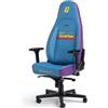 noblechairs Sedia da gioco Noblechairs Icon Edizione Nuka-Cola Quantum in Pelle sintetica Blu/Viola/Nero