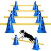 Trukafie Set di 6 agility per cani, cavaletti, cani, hobby, ostacoli, ostacoli, hobby, horsing