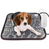 tooloflife Tappetino riscaldante per animali domestici, tappetino riscaldante elettrico per gatti per cani Tappetino riscaldante regolabile impermeabile con cavo in acciaio resistente alla masticazione