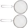 Yardwe 2pezzi Filtro Sabbia in Acciaio Inossidabile Strumento Filtrante Per Rettili Rete Filtrante Per Sabbia Accessori Per Animali Domestici