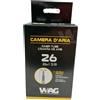 Wag Camera d'aria Wag 26x1 3/8 v. francia 40mm