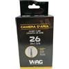 Wag Camera d'aria Wag 26x1 3/8 v. italia 40mm