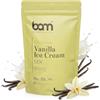 BAM Preparato per Dolci - Miscela Professionale in Polvere per Dolci Fatti in Casa - Facile e Veloce - 200 g, Per gelato alla vaniglia