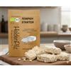 HeldenPilz Starter per Tempeh (Polvere di Tempeh) Rhizopus Oligosporus - fino a 75 KG di Tempeh fatto in casa! Preparazione di Tempeh fatto in casa (Tempeh Starter 75g)