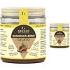 Grezzo Raw Chocolate Preparato per Gelato alla Gianduia Senza Zucchero - Nocciole e Cacao Crudo - Senza Gelatiera, Facile e Veloce - Senza Lattosio e Glutine - Confezione da 2 per 1000g di gelato