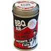 In-Fusione BBQ RUB - HOT CHILI TEX-MEX PICCANTE | Mix di Spezie Artigianale per Alette di Pollo, Chili con Carne, Burrito, Tacos, Fajitas | 100% Naturale | Barattolo da 60g | Prodotto Artigianale In-Fusione