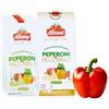 Mamà - sugo ai peperoni con aroma naturale al pecorino. 5 monoporzioni vegane. Pronto all'uso. Sugo Peperoni e Pecorino (5 porzioni)
