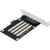 NFHK Kit adattatore host PCI-E 4.0 X1 Lane a U.2 U.3 SFF-8639 per scheda madre PM1735 NVMe PCIe SSD