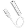 iMangoo Adattatore jack da USB C a jack AUX da 3,5 mm, adattatore per cuffie con controllo del volume, audio tipo C a AUX dongle, cavo in nylon per Samsung Galaxy A17 A57 A56 A36 A16 S26 Ultra per iPhone 17