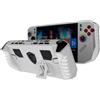 GIOPUEY Cover Compatibile con MSI Claw A8 - con Supporto - Bumper TPU Morbido - Antiscivolo - Facile da Impugnare - White
