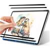 IVEOPPE 2 Pezzi Pellicola Protettiva Magnetiche Effetto Carta per iPad PRO 11 '' M4 (2024), Opaca Pellicola in Pet, Antiriflesso, Anti-Impronte, Scrittura e Disegno Come su Carta