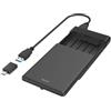 Hama USB-Festplattengehäuse für 2.5 SSD- und HDD-Festplatten