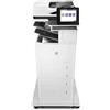 HP LaserJet Enterprise Flow M635z 7PS99A, Stampante Multifunzione A4, Stampa Fronte e Retro Automaticain b/n, 61 ppm, USB, Gigabit Ethernet, HP Smart, Display a colori da 20,3 cm, Grigia