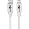 Goobay 39448 - Cavo Lightning USB-C™ per Ricarica e sincronizzazione, 2 m, Colore: Bianco